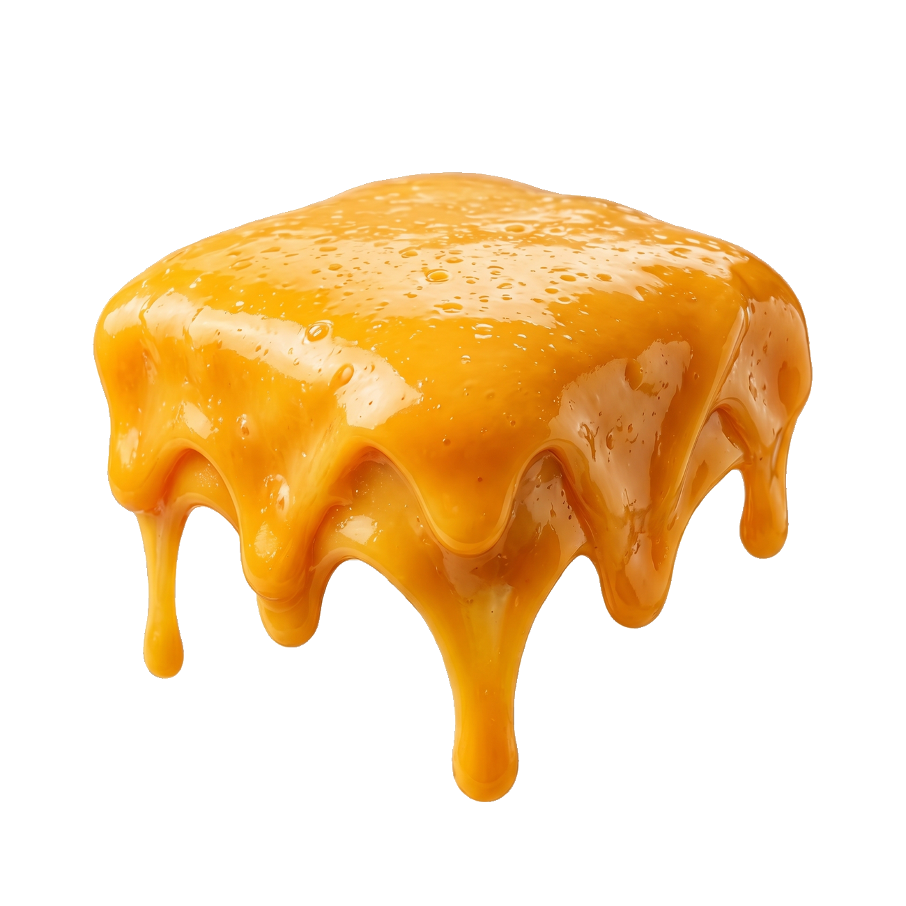 Melted cheddar