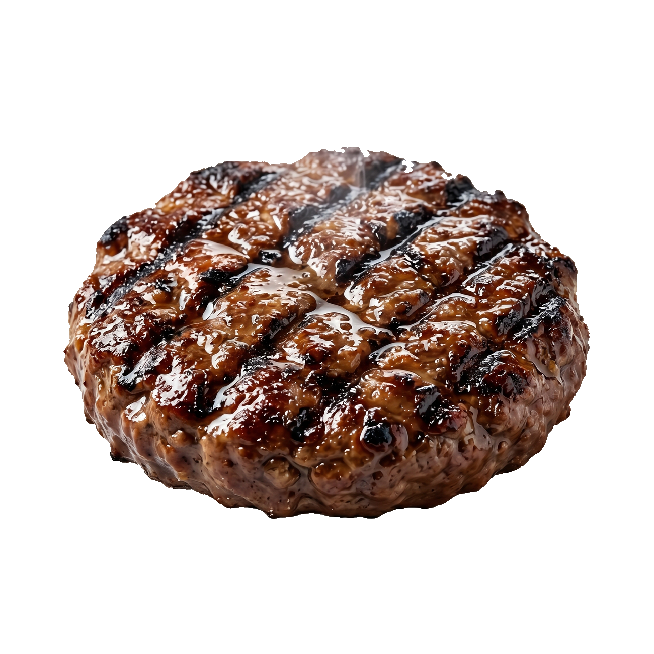 Flame-grilled patty